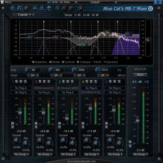 Blue Cat Audio Unleashes Blue Cat's MB-7 Mixer 2.0 (2013/09/05) Blue Cat Audio Unleashes Blue Cat's MB-7 Mixer 2.0 (2013/09/05)
